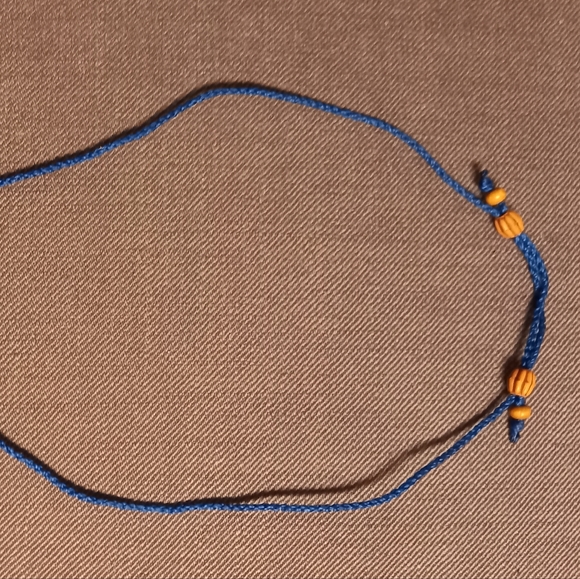 EXCLUSIVE Handmade accessory for neck,wrist and ankle,replica African instrument - Picture 5 of 12